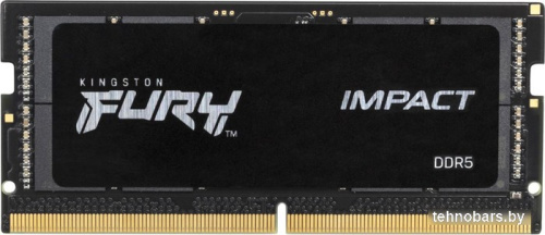 Оперативная память Kingston FURY Impact 32ГБ DDR5 SODIMM 5600 МГц KF556S40IB-32 фото 3
