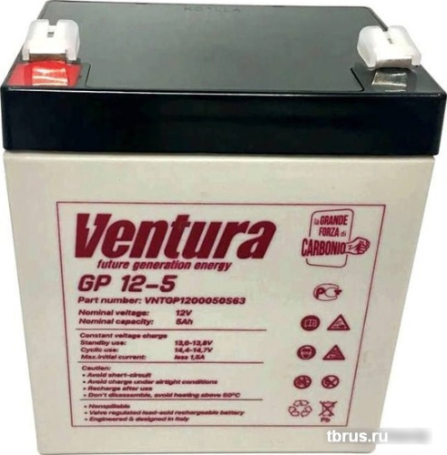 Аккумулятор для ИБП Ventura GP 12-5 (12 В/5 А·ч) фото 4