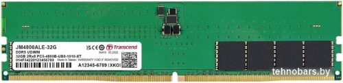 Оперативная память Transcend JetRam 32ГБ DDR5 4800МГц JM4800ALE-32G фото 3