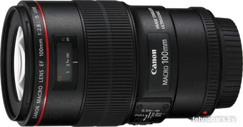Объектив Canon EF 100mm f/2.8L Macro IS USM фото 3