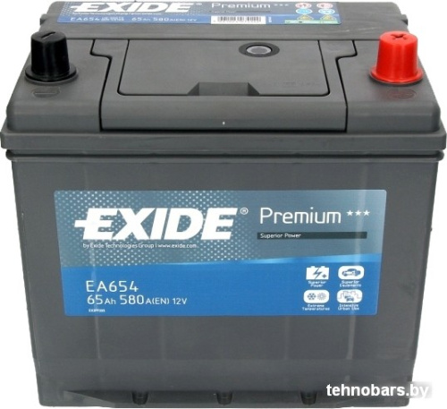 Автомобильный аккумулятор Exide Premium EA654 (65 А/ч) фото 4