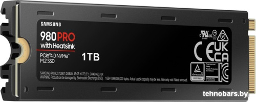 SSD Samsung 980 Pro с радиатором 1TB MZ-V8P1T0CW фото 3