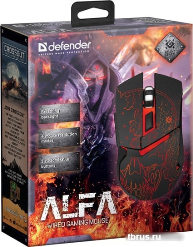Игровая мышь Defender Alfa GM-703L фото 7