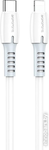 Кабель Borofone BX62 USB Type-C - Lightning (1 м, белый) фото 3