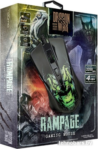 Игровая мышь QUMO Dragon War Rampage M49 фото 5