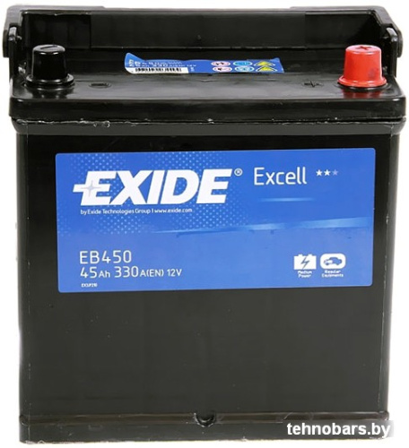 Автомобильный аккумулятор Exide Excell EB450 (45 А/ч) фото 4