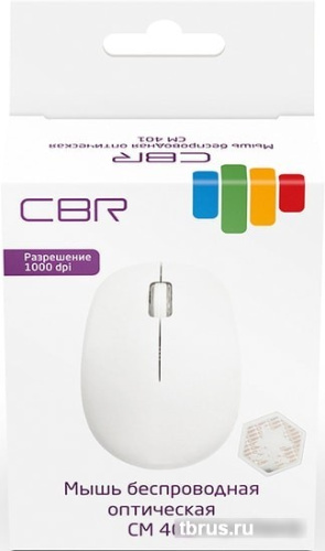 Мышь CBR CM 401 (белый) фото 7