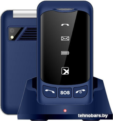 Смартфон TeXet TM-B419 (синий) фото 3