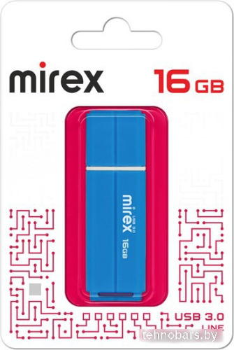 USB Flash Mirex Color Blade Line 3.0 16GB 13600-FM3LBU16 фото 3