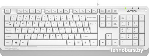 Клавиатура A4Tech Fstyler FKS10 (белый/серый) фото 3