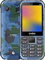 Мобильный телефон Strike P30 (синий камуфляж)