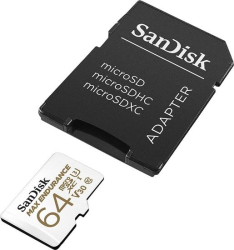 Карта памяти SanDisk microSDXC SDSQQVR-064G-GN6IA 64GB (с адаптером) фото 4