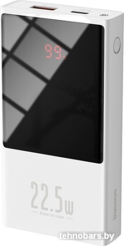 Портативное зарядное устройство Baseus Super Mini Digital Display PPMN-A02 10000mAh (белый) фото 3