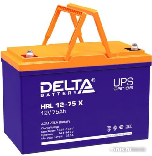 Аккумулятор для ИБП Delta HRL 12-75 X (12В/75 А·ч) фото 3