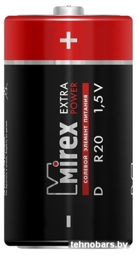Батарейка Mirex Extra Power D 2 шт 23702-ER20-E2 фото 5