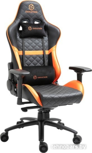 Кресло Evolution Delta (черный/оранжевый) фото 3