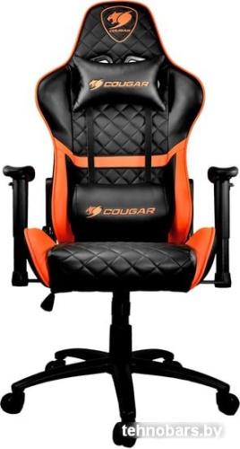 Кресло Cougar Armor One (черный/оранжевый) фото 3