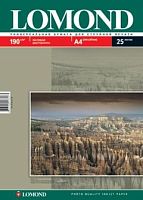 Фотобумага Lomond Матовая двухстороняя А4 190 г/кв.м. 25 листов (0102036)