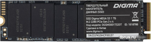 SSD Digma Mega S3 1TB DGSM3001TS33T фото 3