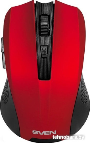 Мышь SVEN RX-350W (красный) фото 3