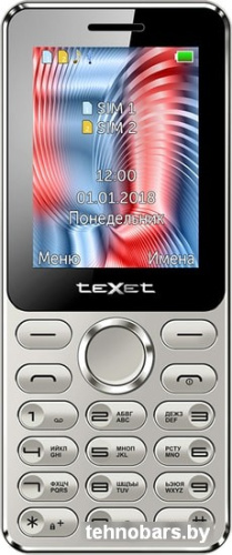 Мобильный телефон TeXet TM-212 (серый) фото 4