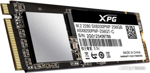 SSD A-Data XPG SX8200 Pro 256GB ASX8200PNP-256GT-C фото 6