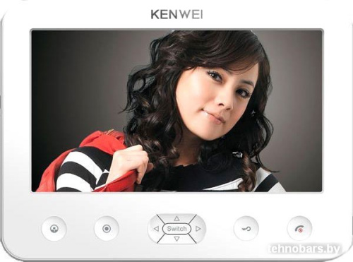 Видеодомофон Kenwei KW-E706FC (белый) фото 3