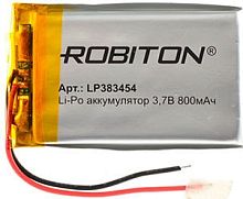 Аккумуляторы Robiton LP383454 800 mAh 1 шт
