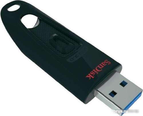 USB Flash SanDisk Ultra USB 3.0 Black 128GB (SDCZ48-128G-U46) фото 6