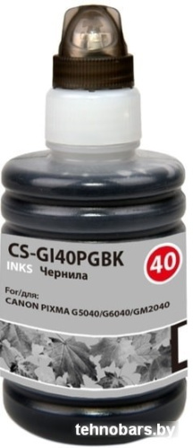 Чернила CACTUS CS-GI40PGBK (аналог Canon GI-40PGBK) фото 3