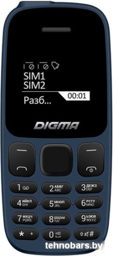 Мобильный телефон Digma Linx A106 (синий) фото 4