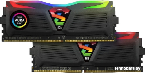 Оперативная память GeIL Super Luce RGB SYNC 2x8GB DDR4 PC4-25600 GLS416GB3200C16ADC фото 3