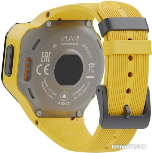 Умные часы Elari KidPhone 4GR (желтый) фото 5