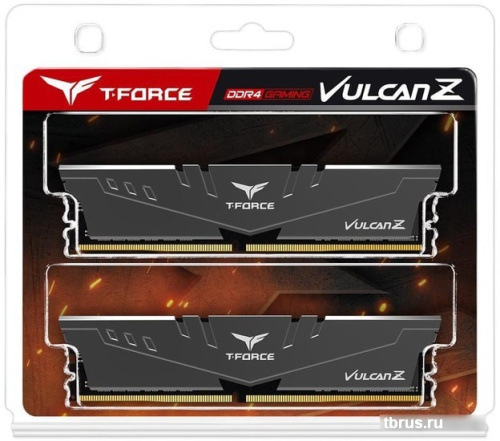 Оперативная память Team T-Force Vulcan Z 2x16GB DDR4 PC4-25600 TLZGD432G3200HC16FDC01 фото 7