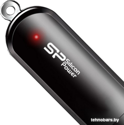 USB Flash Silicon-Power LuxMini 322 Black 64GB (SP064GBUF2322V1K) фото 5