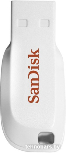 USB Flash SanDisk Cruzer Blade White 16GB (SDCZ50C-016G-B35W) фото 3
