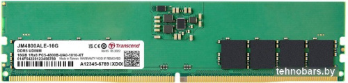 Оперативная память Transcend JetRam 16ГБ DDR5 4800МГц JM4800ALE-16G фото 3