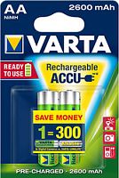 Аккумуляторы Varta AA 2600mAh 2 шт. (05716)