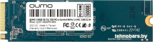 SSD QUMO Novation 3D TLC 500GB Q3DT-500GPP4-NM2 фото 3
