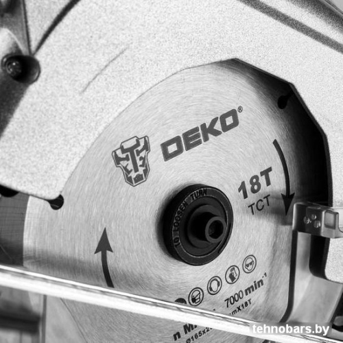 Дисковая (циркулярная) пила Deko DKCS20 Laser 063-4210 (с 2-мя АКБ) фото 5