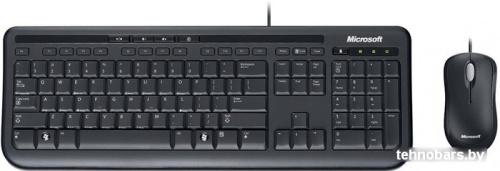 Мышь + клавиатура Microsoft Wired Keyboard Desktop 600 (APB-00011) фото 3