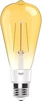 Светодиодная лампочка Yeelight Smart LED Filament Bulb ST64 YLDP23YL E27 6 Вт 2700K