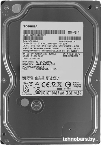 Жесткий диск Toshiba DT01ACA 1TB (DT01ACA100) фото 3