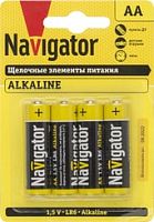 Батарейки Navigator AA 4 шт. NBT-NPE-LR6-BP4