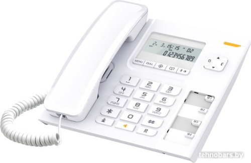Проводной телефон Alcatel T56 (белый) фото 3