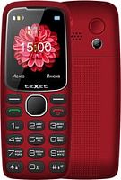 Мобильный телефон TeXet ТМ-B307 (красный)