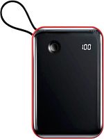 Портативное зарядное устройство Baseus Mini S Digital Display PPXF-A09 10000mAh (черный/красный)