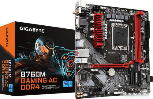 Материнская плата Gigabyte B760M Gaming AC DDR4 (rev. 1.x) фото 4