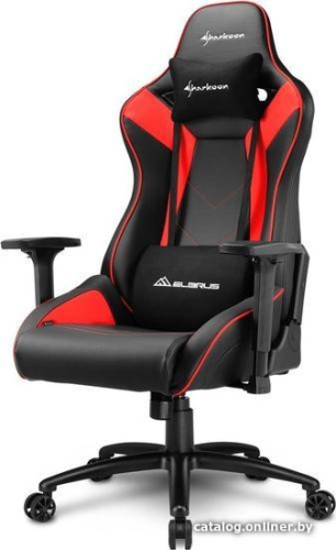 Кресло Sharkoon Elbrus 3 (черный/красный) фото 6