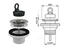 Донный клапан Alcaplast A31